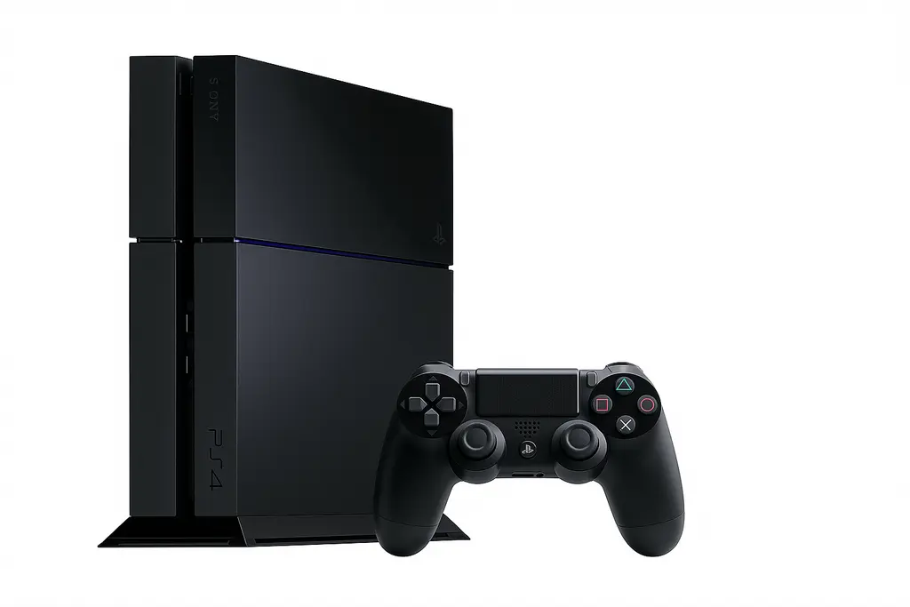PlayStation 4 z padem – naprawa konsoli PS4 w Zielonej Górze