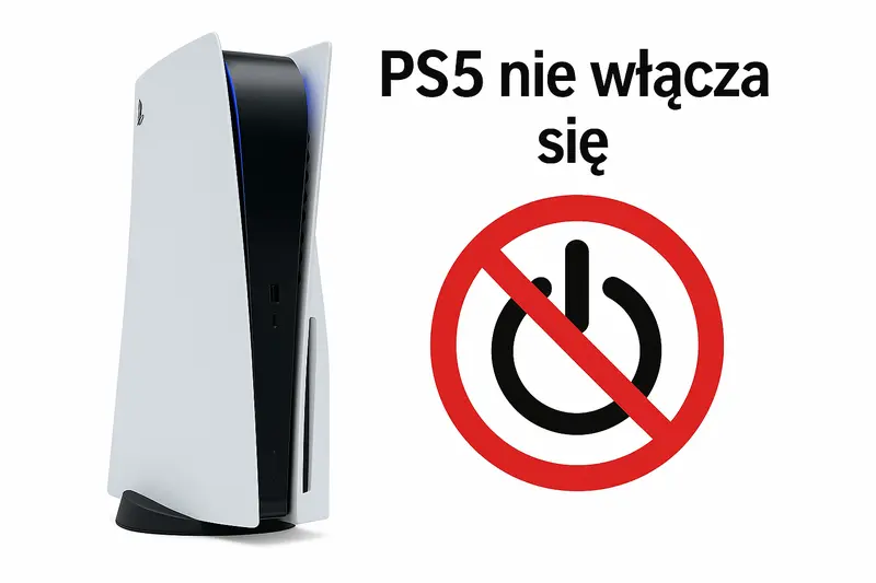 PS5 nie włącza się – serwis i naprawa PlayStation 5 po awarii zasilania