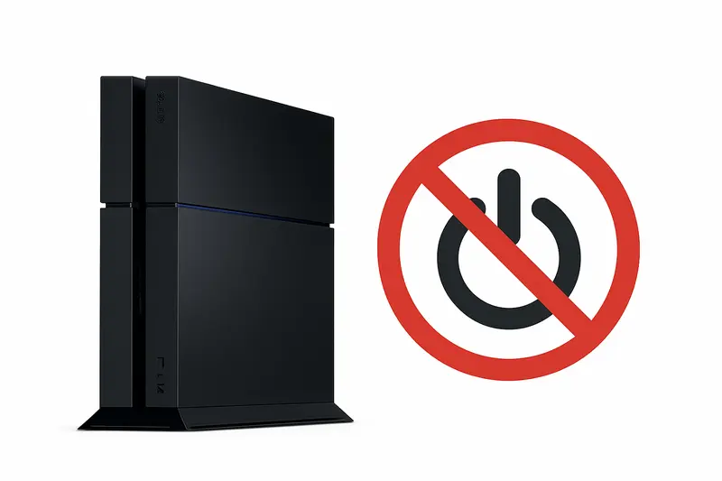 PlayStation 4 nie włącza się – brak reakcji na przycisk