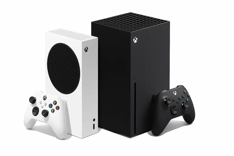 Xbox series s/x z dwoma kontrolerami – naprawa konsoli Xbox w Zielonej Górze