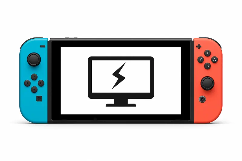 Nintendo Switch – uszkodzony ekran lub nie działający panel dotykowy