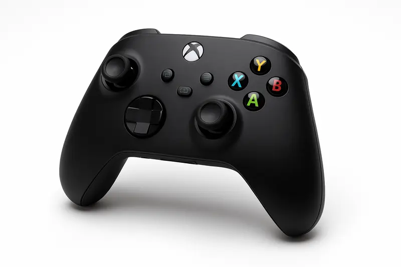 Pad Xbox One X/S na białym tle – przygotowany do serwisu